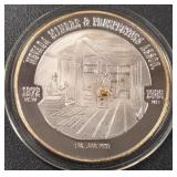 ONE OUNCE .999 FINE SILVER COIN (813 AL)