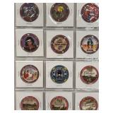CASINO COMMEMORATIVE CHIPS (522 R)