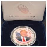 DONALD TRUMP - 1 OZ .999 FINE SILVER (957 N)