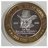 SAM'S TOWN - $10 .999 SILVER TOKEN (551 A50)