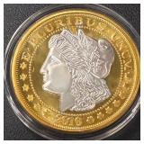 1 TROY OZ .999 FINE SILVER ROUND (819 S)