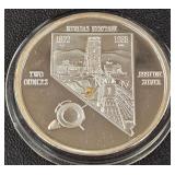 2oz .999 FINE SILVER ROUND (844 G)