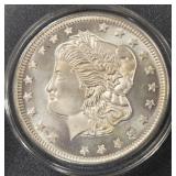 ONE TROY OUNCE .999 FINE SILVER COIN (813 L)