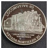 LOCOMOTIVE 93 - 1oz SILVER COIN (882 AG)