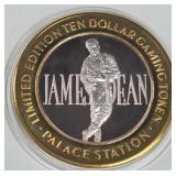 PALACE STATION - $10 .999 SILVER TOKEN (551 B79)