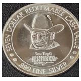 CALIFORNIA HOTEL .999 FINE SILVER 20.2GRAMS (418 F