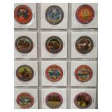 CASINO COMMEMORATIVE CHIPS (523 J)