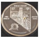 2oz .999 FINE SILVER ROUND (844 K)