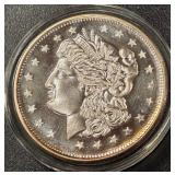 ONE TROY OUNCE .999 FINE SILVER COIN (813 Y)