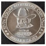 CALIFORNIA HOTEL 999 FINE SILVER 20.3GRAMS (418 AE