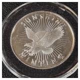 HALF TROY OUNCE .999 FINE SILVER (1001 T)