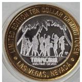TROPICANA - $10 .999 SILVER TOKEN (551 B64)