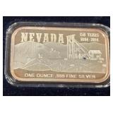 1oz .999 SILVER BAR (965 A)