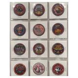 CASINO COMMEMORATIVE CHIPS (522 A)