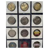 CASINO COMMEMORATIVE CHIPS (473 J)