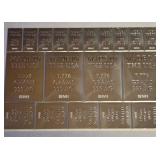 FRACTIONAL SILVER BULLION BARS 65.7GRAMS (1)