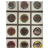 CASINO COMMEMORATIVE CHIPS (478 G)