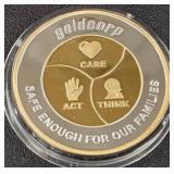 2oz .999 FINE SILVER ROUND (844 D)