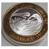 MANDALAY BAY - $10 .999 SILVER TOKEN (551 C91)