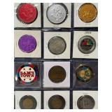 LAS VEGAS CASINO PROMOTIONAL CHIPS (646 H)