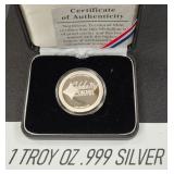 CELEBRITY POKER .999 FINE SILVER 1 TROY OZ (438 E)