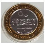 OSHEAS CASINO - $10 .999 SILVER TOKEN (551 B49)