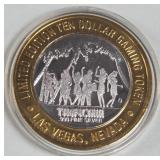 TROPICANA - $10 .999 SILVER TOKEN (551 B72)