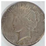1923 - PEACE SILVER DOLLAR (999 A85)