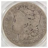 1884 - MORGAN SILVER DOLLAR (999 A28)