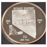 TWO OZ .999 FINE SILVER COIN (964 B)