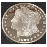 376 GRAMS - .999 FINE SILVER ROUND (428 C)