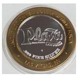 PLAZA - $10 .999 SILVER TOKEN (551 A38)
