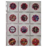 CASINO COMMEMORATIVE CHIPS (515 G)