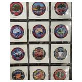 CASINO COMMEMORATIVE CHIPS (520 J)