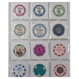 CASINO COMMEMORATIVE CHIPS (515 A)