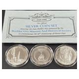 .999 SILVER SET - 60th OF HOOVER DAM (957 B)