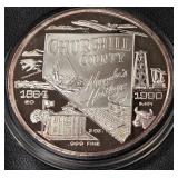 CHURCHIL COUNTY 2oz .999 FINE SILVER (852)