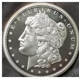 TWO TROY OUNCES .999 FINE SILVER ROUND (920 C)