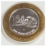 PLAZA - $10 .999 SILVER TOKEN (551 A37)