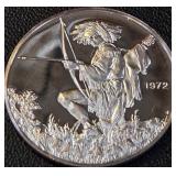 25.6GRAMS .999 FINE SILVER (1001 M)