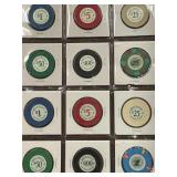 CASINO COMMEMORATIVE CHIPS (478 D)