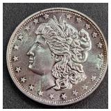 ONE TROY OUNCE .999 FINE SILVER (872 M)