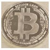 2022 1OZ .999 FINE SILVER CRYPTO BITCOIN (997 R)