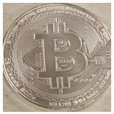 2021 1OZ .999 FINE SILVER CRYPTO BITCOIN (997 S)
