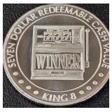 .999 FINE SILVER COIN 24GRAMS (418 N)