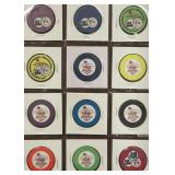 CASINO COMMEMORATIVE CHIPS (470 M)