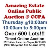 WELCOME TO OUR THUR. @10am ONLINE PUBLIC AUCTION
