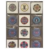 CASINO COMMEMORATIVE CHIPS (401 G)