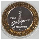 STRATOSPHERE - $10 .999 SILVER TOKEN (551 C13)