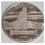 .999 FINE SILV ER ONE TROY OUNCE (995 D)